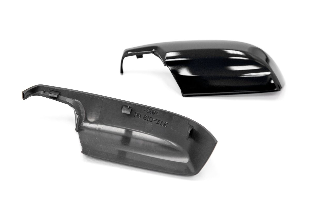 OLM Paint Matched Lower Mirror Covers - Crystal Black Silica - 2015 - 2021 Subaru WRX / STI / 2015 - 2017 Crosstrek / 2015 - 2016 Impreza - JDMuscleOLMA.700002.1-D4S