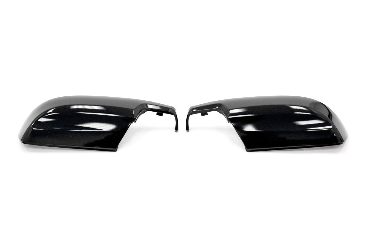 OLM Paint Matched Lower Mirror Covers - Crystal Black Silica - 2015 - 2021 Subaru WRX / STI / 2015 - 2017 Crosstrek / 2015 - 2016 Impreza - JDMuscleOLMA.700002.1-D4S