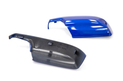 OLM Paint Matched Lower Mirror Covers - WR Blue Pearl - 2015 - 2021 Subaru WRX / STI / 2015 - 2017 Crosstrek / 2015 - 2016 Impreza - JDMuscleOLMA.700002.1-K7X