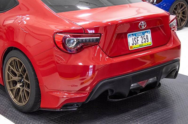 OLM Paint Matched/Gloss Black Rear Bumper Lip - Galaxy Blue Pearl - 2013 - 2016 Scion FR - S / 2013 - 2020 Subaru BRZ / 2017 - 2020 Toyota 86 - JDMuscleOLMA.70190.1-E8H