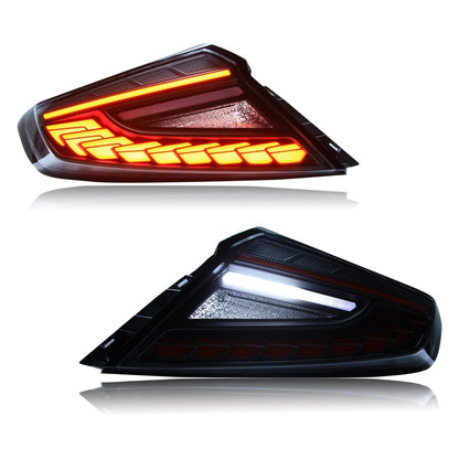 OLM Phantom - Spec LED Taillights (Clear Lens Red Optic) - 2022+ WRX - JDMusclemotor vehicle lightingOLME.47005.1-CR