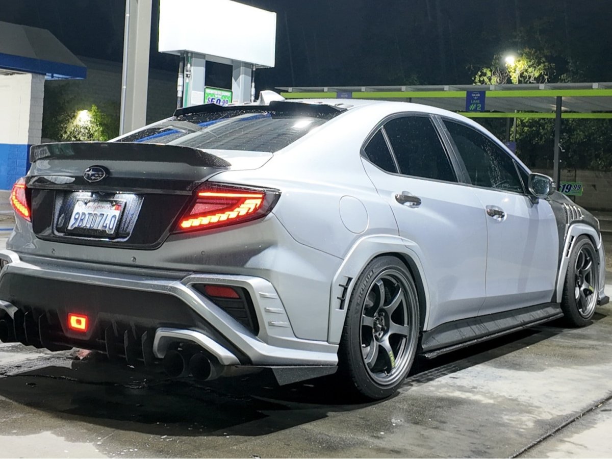 OLM Phantom - Spec LED Taillights (Clear Lens Red Optic) - 2022+ WRX - JDMusclemotor vehicle lightingOLME.47005.1-CR