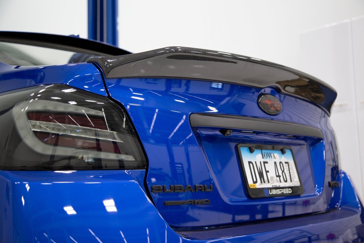 OLM Point Five Carbon Fiber Duckbill Spoiler 2015+ WRX / STI - JDMuscleOLMA.70015.1-CF