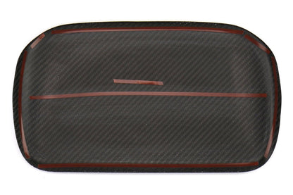 OLM Pre - preg Carbon Fiber Console Hood Cover - 2015 - 2017 WRX / STI 14 - 18 Forester 13 - 17 Crosstrek - JDMuscleOLMDP2-WRX14-DCF