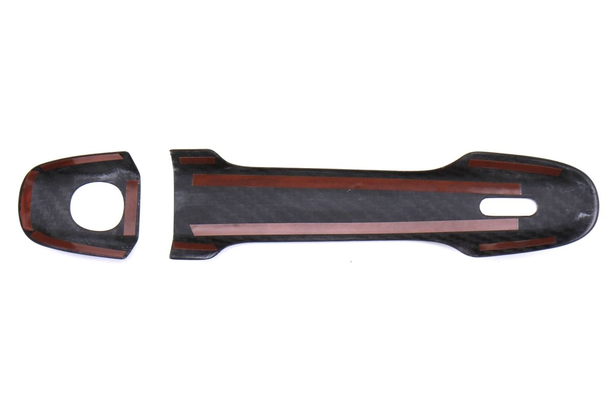 OLM Pre - preg Carbon Fiber Door Handle Cover - 2013+ FT86 - Gloss Carbon Fiber - JDMuscleOLMDHC-FT86-K-DCF