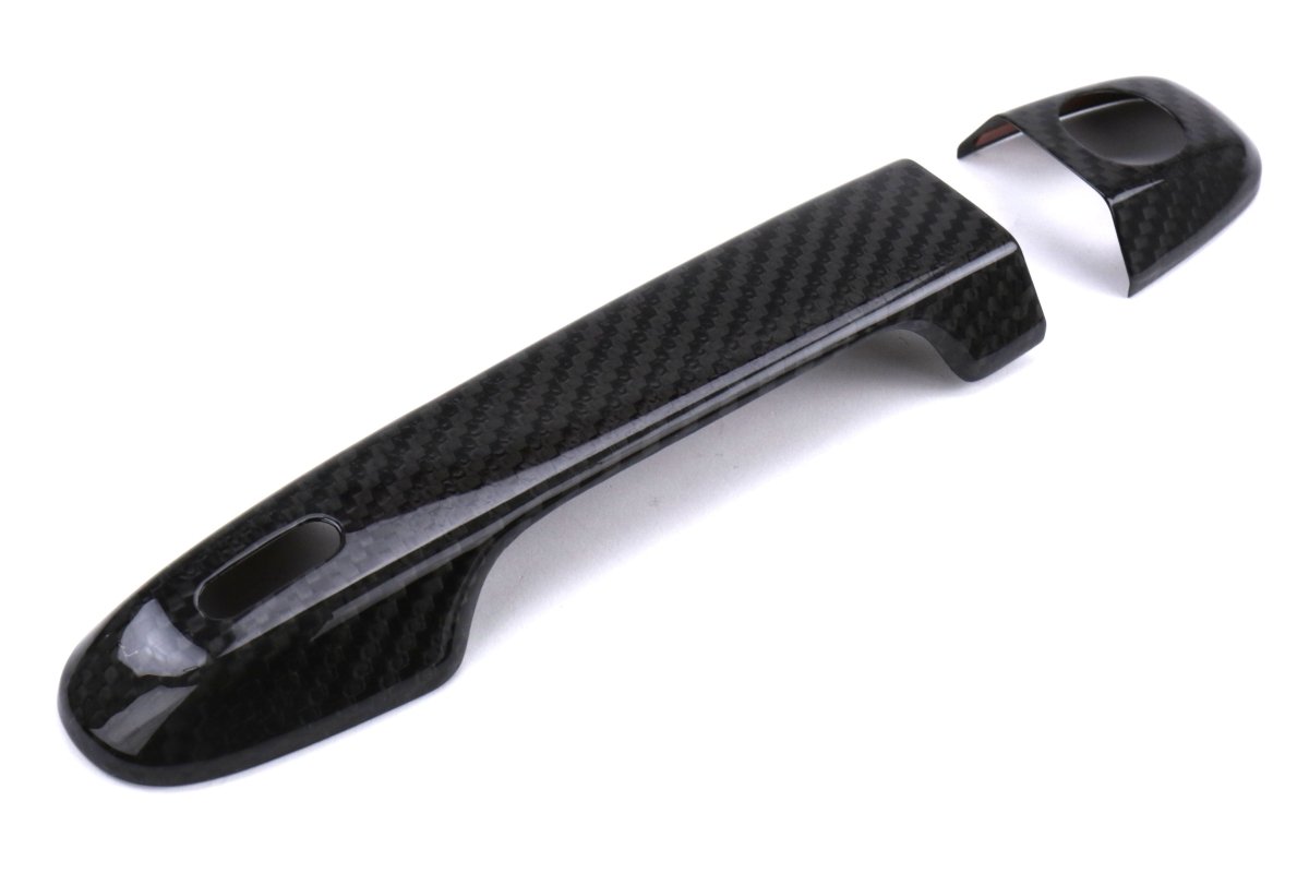 OLM Pre - preg Carbon Fiber Door Handle Cover - 2013+ FT86 - Gloss Carbon Fiber - JDMuscleOLMDHC-FT86-K-DCF