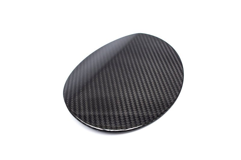 OLM Pre - preg Carbon Fiber Fuel Door Cover - 2015 - 2021 WRX/STI - JDMuscleOLMTC-SUBWRX14-DCF
