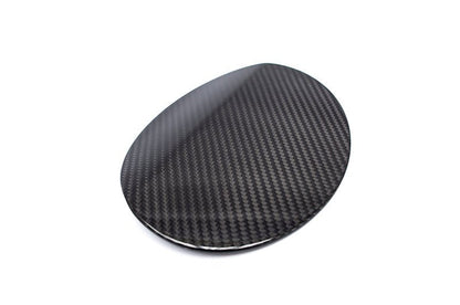 OLM Pre - preg Carbon Fiber Fuel Door Cover - 2015 - 2021 WRX/STI - JDMuscleOLMTC-SUBWRX14-DCF