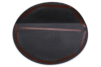 OLM Pre - preg Carbon Fiber Fuel Door Cover - 2015 - 2021 WRX/STI - JDMuscleOLMTC-SUBWRX14-DCF