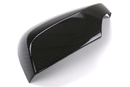 OLM Pre - preg Carbon Fiber Mirror Covers (with Turn Signal Hole) - Gloss Carbon Fiber - 2015 - 2021 Subaru WRX / STI (With Turn Signal Holes) - JDMuscleOLMMRC-WRX14WHGDCF