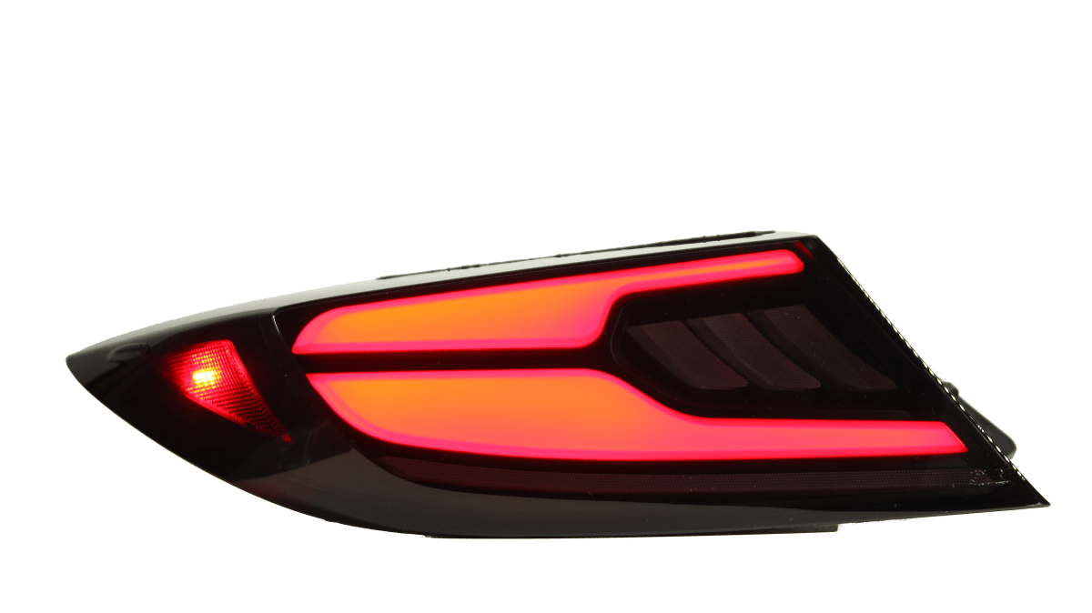 OLM Raiden LED Taillights (Clear Lens/Red Bar) - 2022+ GR86 / BRZ - JDMusclemotor vehicle lightingOLME.49016.1-CR