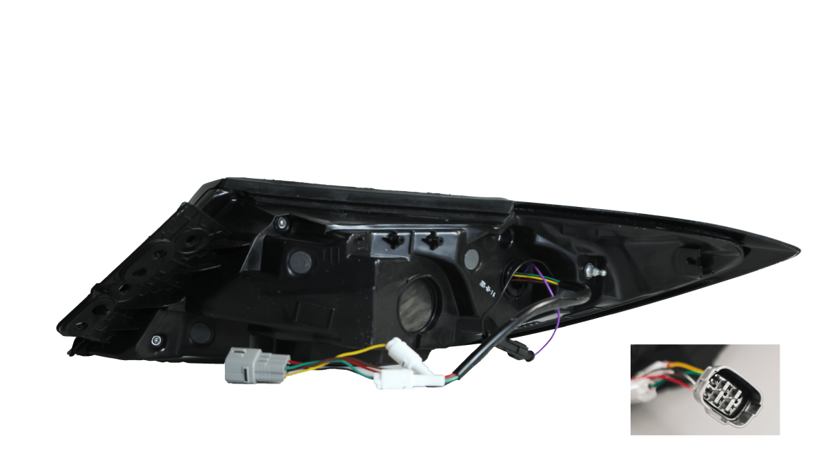 OLM Raiden LED Taillights (Smoke Lens/Red Bar) - 2022+ GR86 / BRZ - JDMusclemotor vehicle lightingOLME.49016.1-SR