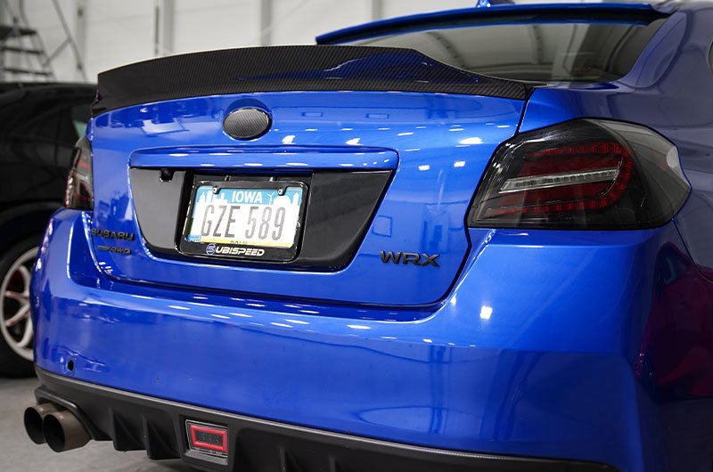 OLM RD2 Style Carbon Fiber Duckbill Spoiler - 2015 - 2021 WRX/STI - JDMuscleOLMA.70259.1