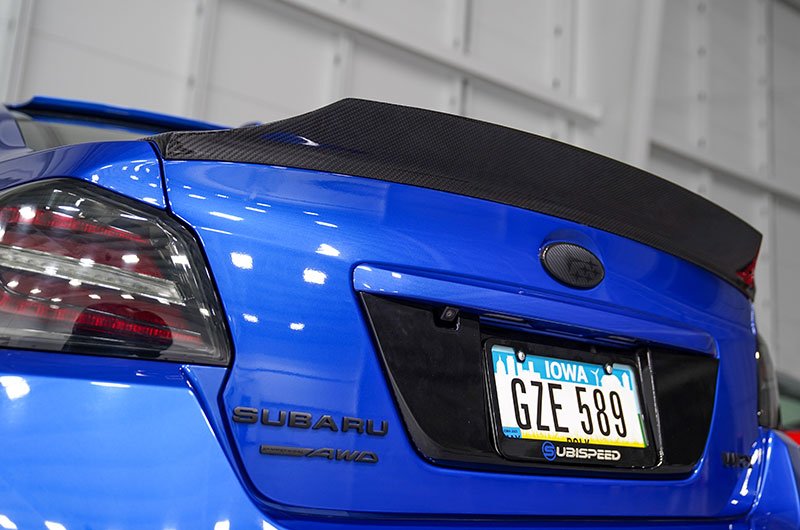 OLM RD2 Style Carbon Fiber Duckbill Spoiler - 2015 - 2021 WRX/STI - JDMuscleOLMA.70259.1