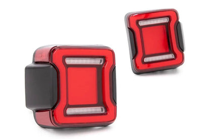 OLM Red LED Tail Lights - Wrangler JL - JDMuscleOLMA.700194.2