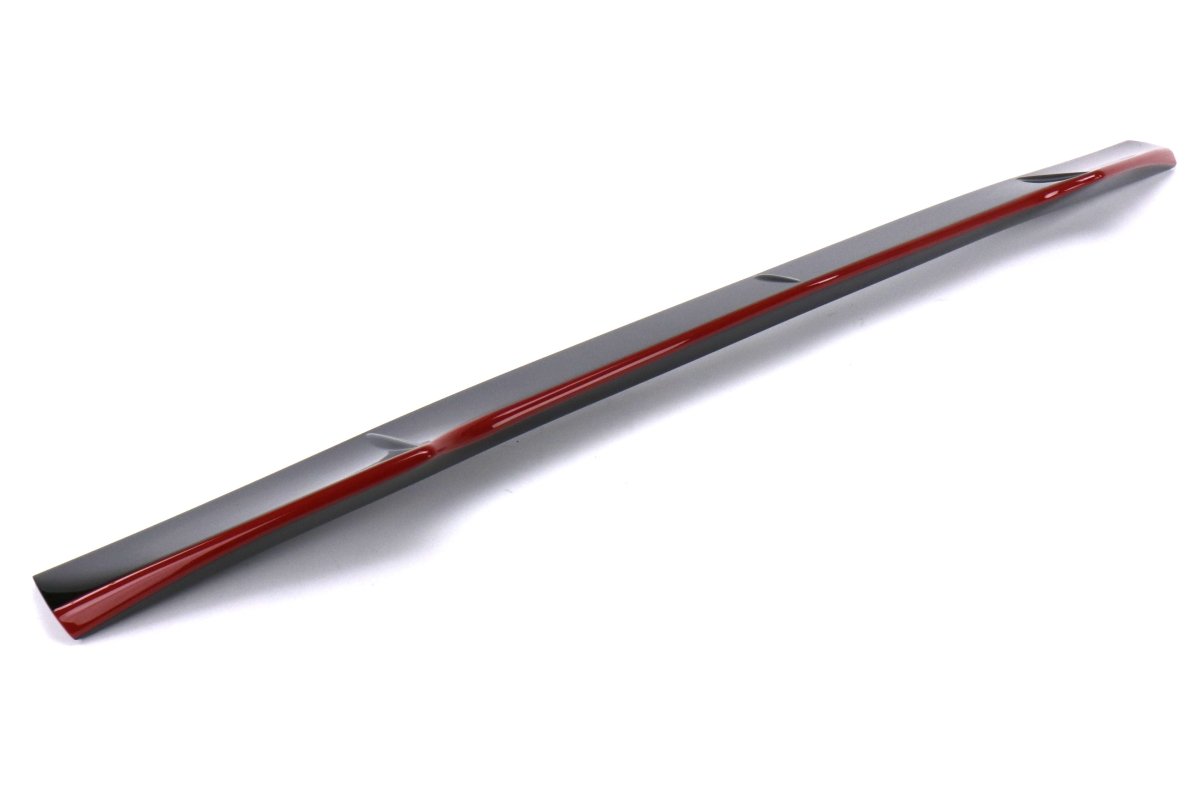 OLM RS Style Redline Gurney Flap for STI Spoiler - 2015 - 2021 Subaru WRX / STI - JDMuscleOLMA.70054.2
