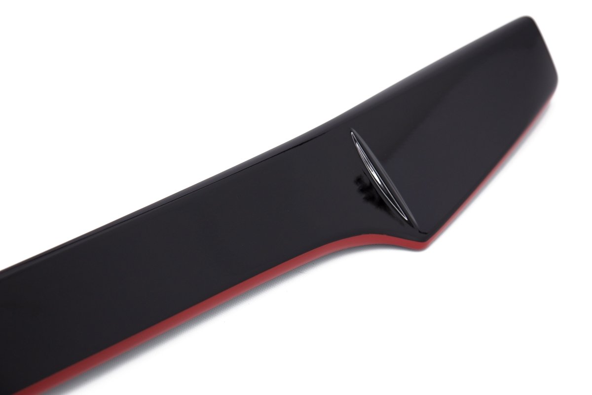 OLM RS Style Redline Gurney Flap for STI Spoiler - 2015 - 2021 Subaru WRX / STI - JDMuscleOLMA.70054.2