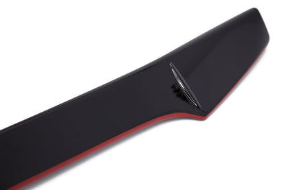 OLM RS Style Redline Gurney Flap for STI Spoiler - 2015 - 2021 Subaru WRX / STI - JDMuscleOLMA.70054.2