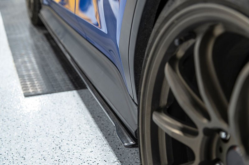 OLM S Style Carbon Fiber Side Skirts - 2022+ WRX - JDMuscleOLMB.47010.1