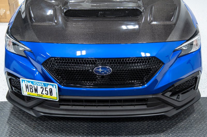 OLM S Style Matte Black Front Lip - 2022+ WRX - JDMuscleOLMB.47006.1