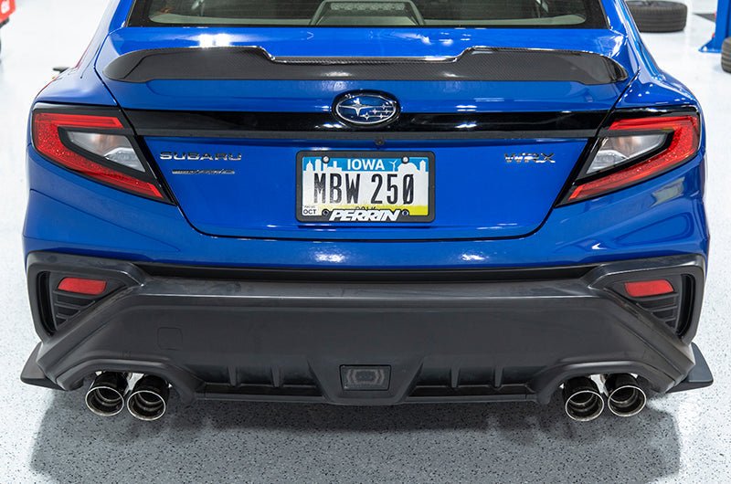 OLM S Style Matte Black Rear Spats - 2022+ WRX - JDMuscleOLMB.47008.1