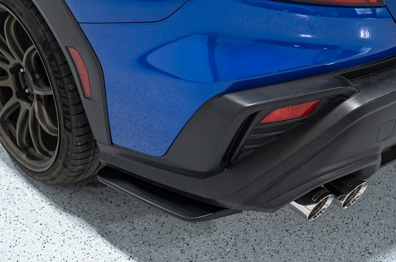 OLM S Style Matte Black Rear Spats - 2022+ WRX - JDMuscleOLMB.47008.1