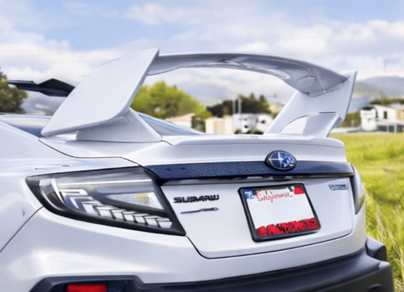 OLM S Style Paint Matched Spoiler 5pc - 2022 - 2026 WRX - JDMusclemotor vehicle partsOLMB.47026.1-M6YCeramic White - M6Y
