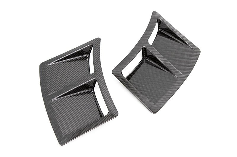 OLM S207 Style Carbon Fiber Bumper Vent Inserts - 2015+ WRX / STI - JDMuscleOLMA.70163.1