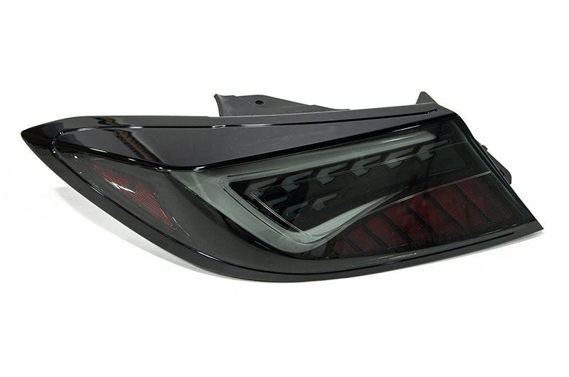 OLM "Scythe Style" LED Taillights (Smoke Lens/Black Base/White Bar) - 2022+ BRZ / GR86 - JDMuscleBRZ - AOLME.49003.3