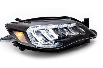 OLM Select Line Full LED Headlights - 2008 - 2014 WRX/STI - JDMuscleOLME.47001.1