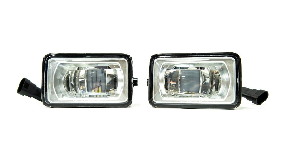 OLM Select Line LED Fog Lights (Chrome) - 15 - 20 Ford F150 17 - 22 F250/F350 - JDMuscleOLME.16007.1