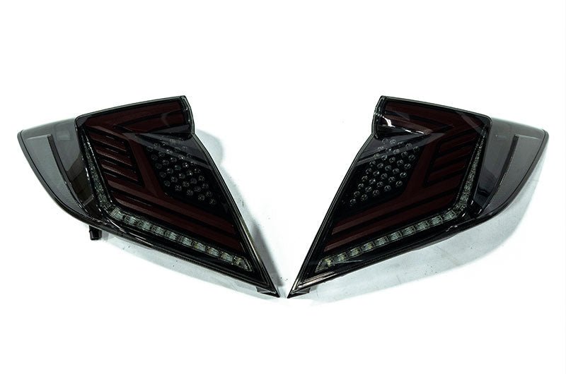 OLM Select V1 Pulse LED Taillights - 16 - 21 Honda Civic Hatchback - JDMuscleOLME.19011.1