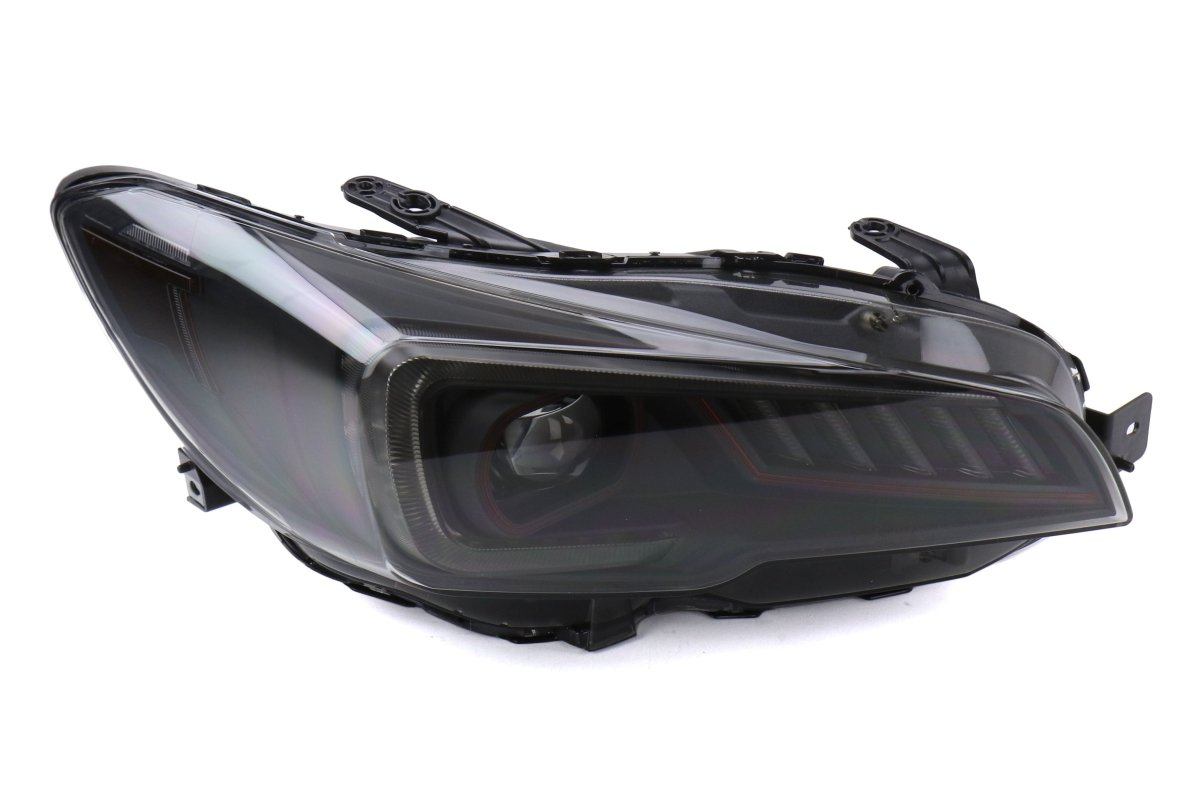 OLM Sokudo LED Headlights with DRL + Sequential Turns - 2015 - 2021 Subaru WRX / STI - JDMusclemotor vehicle lightingOLME.47008.1