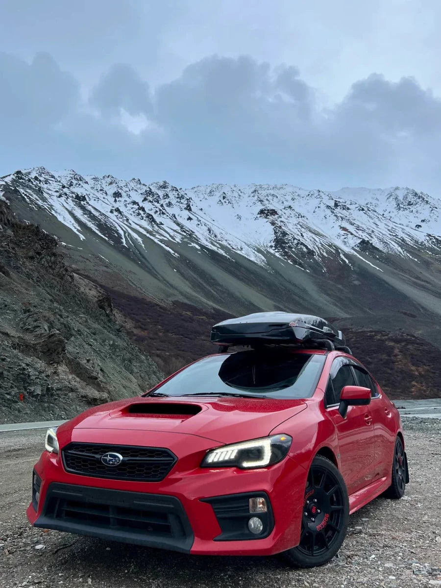 OLM Sokudo LED Headlights with DRL + Sequential Turns - 2015 - 2021 Subaru WRX / STI - JDMusclemotor vehicle lightingOLME.47008.1