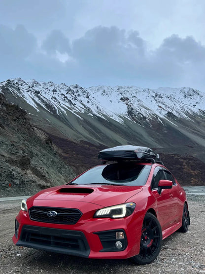 OLM Sokudo LED Headlights with DRL + Sequential Turns - 2015 - 2021 Subaru WRX / STI - JDMusclemotor vehicle lightingOLME.47008.1