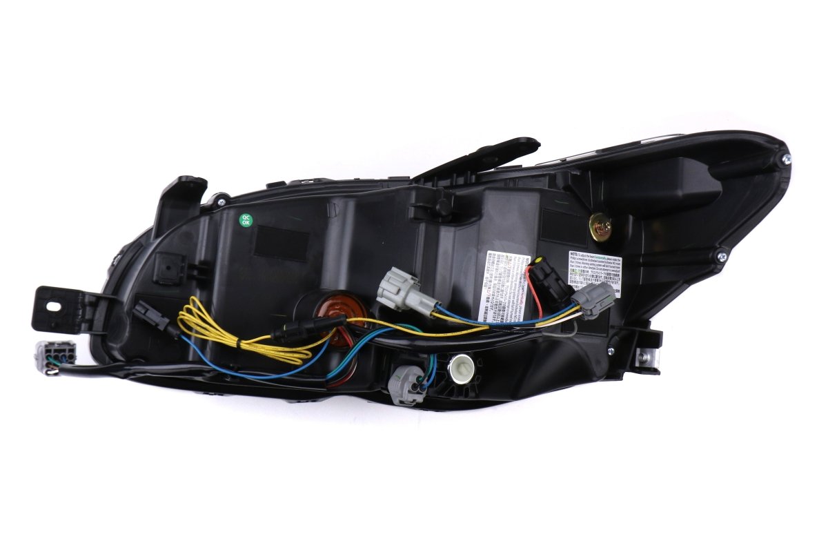 OLM Sokudo LED Headlights with DRL + Sequential Turns - 2015 - 2021 Subaru WRX / STI - JDMusclemotor vehicle lightingOLME.47008.1