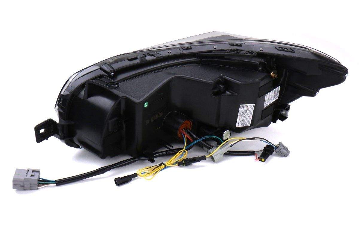 OLM Sokudo LED Headlights with DRL + Sequential Turns - 2015 - 2021 Subaru WRX / STI - JDMusclemotor vehicle lightingOLME.47008.1