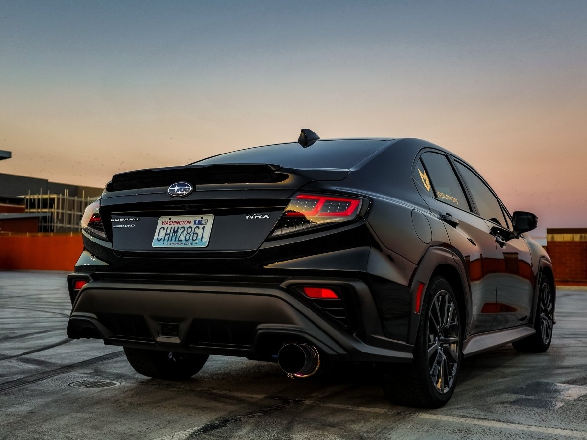 OLM Spec - AR LED Taillights (Clear Lens/Black Base/Red Bar) - 2022+ WRX - JDMuscleOLME.47002.1-CBRC