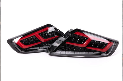 OLM Spec - AR LED Taillights (Clear Lens/Black Base/Red Bar) - 2022+ WRX - JDMuscleOLME.47002.1-CBRC