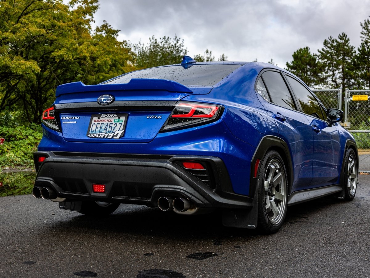 OLM Spec - AR LED Taillights (Clear Lens/Black Base/Red Bar) - 2022+ WRX - JDMuscleOLME.47002.1-CBRC
