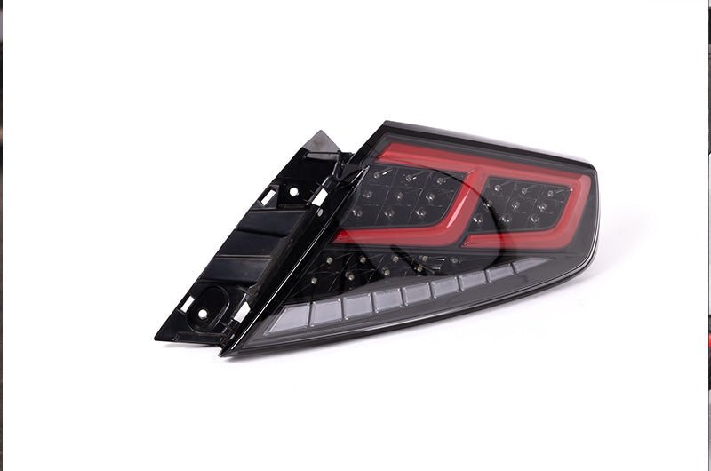 OLM Spec - AR LED Taillights (Clear Lens/Black Base/Red Bar) - 2022+ WRX - JDMuscleOLME.47002.1-CBRC