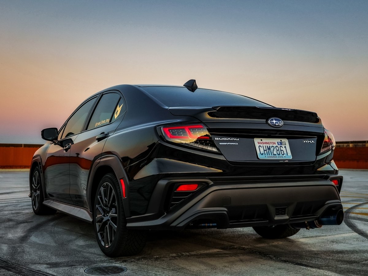 OLM Spec - AR LED Taillights (Clear Lens/Black Base/Red Bar) - 2022+ WRX - JDMuscleOLME.47002.1-CBRC
