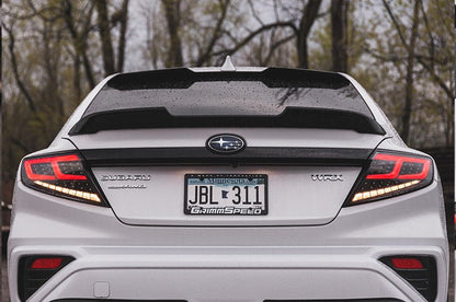OLM Spec - AR LED Taillights (Clear Lens/Black Base/Red Bar) - 2022+ WRX - JDMuscleOLME.47002.1-CBRC