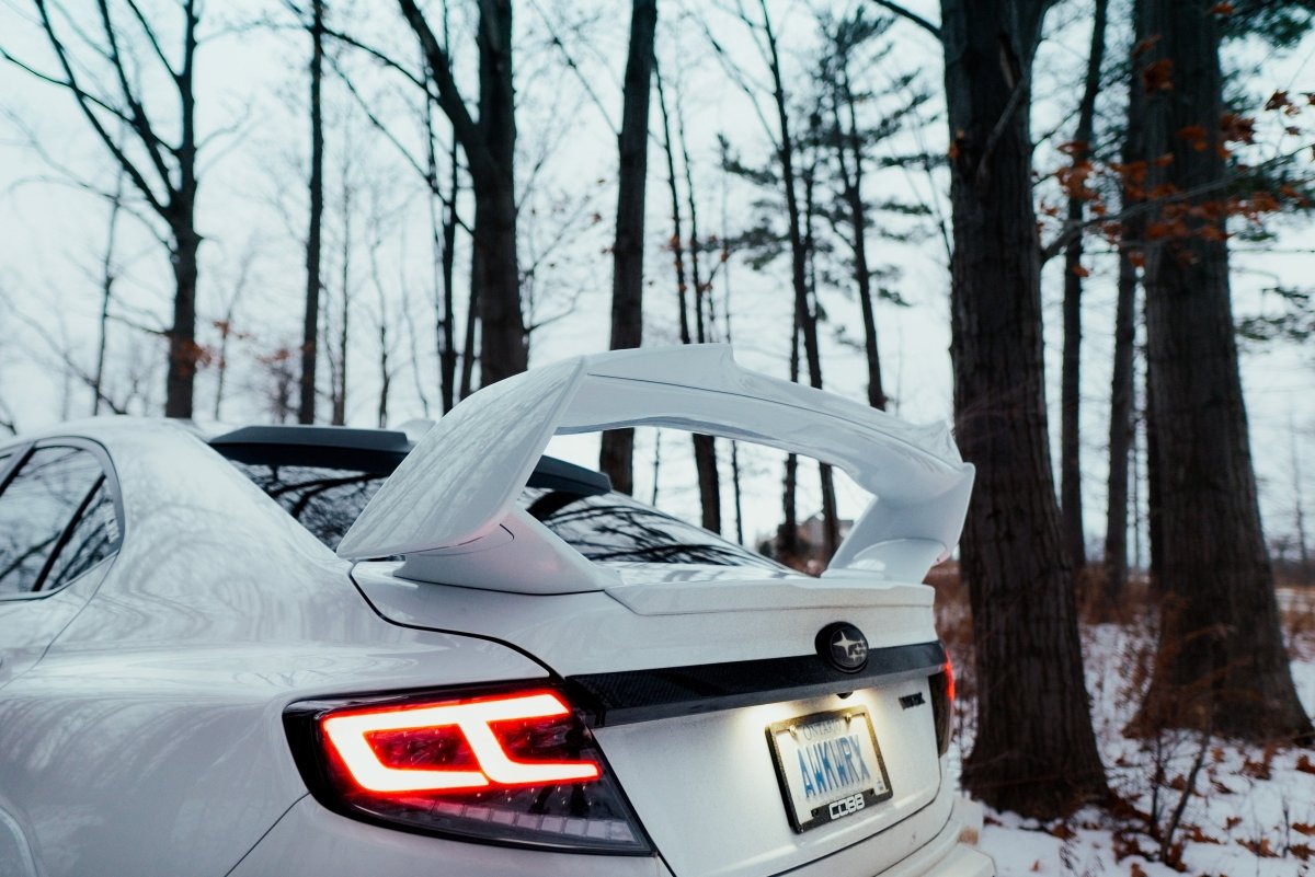 OLM Spec - AR LED Taillights (Clear Lens/Black Base/White Bar) - 2022+ WRX - JDMuscleOLME.47002.1-CBCC
