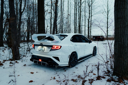 OLM Spec - AR LED Taillights (Clear Lens/Black Base/White Bar) - 2022+ WRX - JDMuscleOLME.47002.1-CBCC
