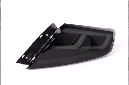 OLM Spec - AR LED Taillights (Smoke Lens/Black Base/White Bar) - 2022+ WRX - JDMuscleOLME.47002.1-SBCC