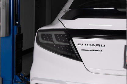 OLM Spec - AR LED Taillights (Smoke Lens/Black Base/White Bar) - 2022+ WRX - JDMuscleOLME.47002.1-SBCC