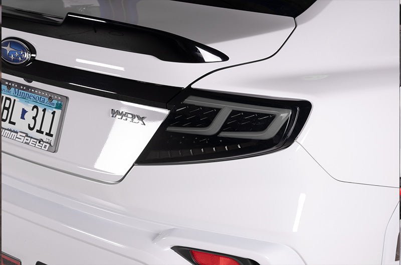 OLM Spec - AR LED Taillights (Smoke Lens/Black Base/White Bar) - 2022+ WRX - JDMuscleOLME.47002.1-SBCC