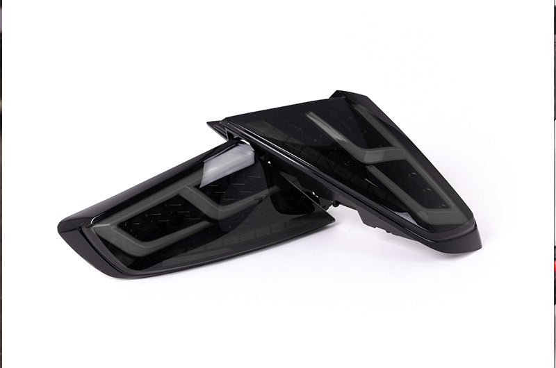 OLM Spec - AR LED Taillights (Smoke Lens/Black Base/White Bar) - 2022+ WRX - JDMuscleOLME.47002.1-SBCC