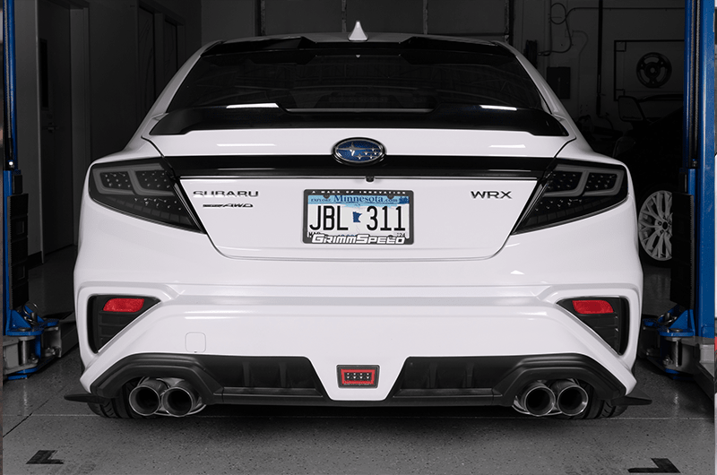 OLM Spec - AR LED Taillights (Smoke Lens/Black Base/White Bar) - 2022+ WRX - JDMuscleOLME.47002.1-SBCC